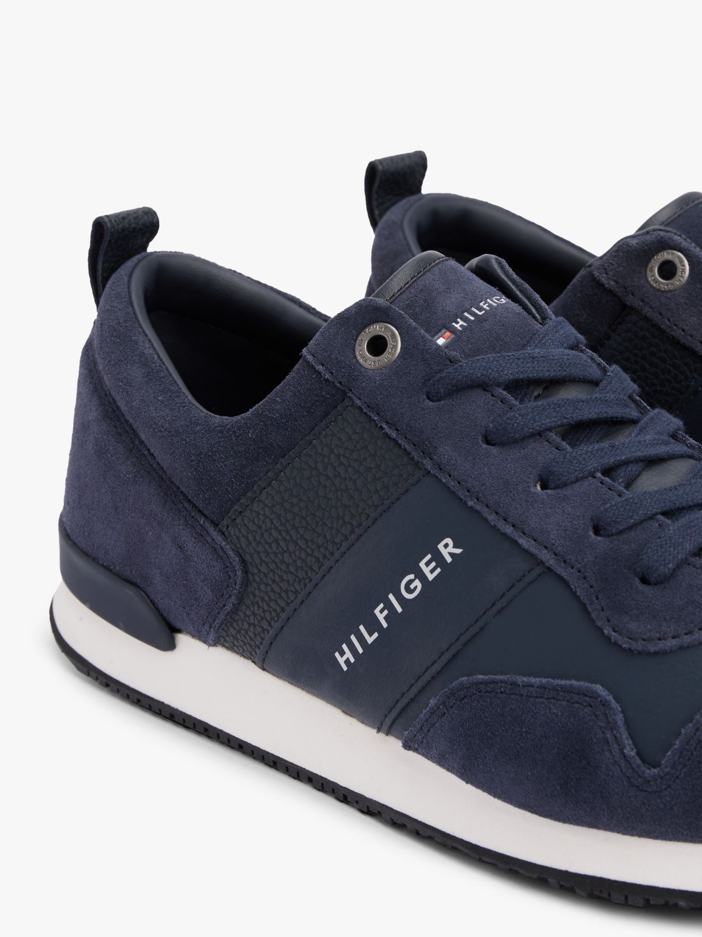 Tommy Hilfiger Suede Mix Tonal Tommy Sneaker