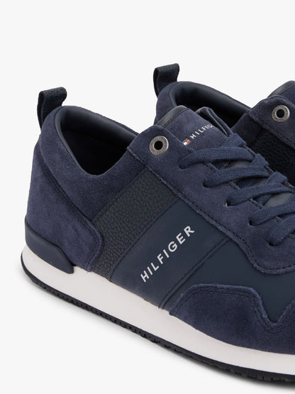 Tommy Hilfiger Suede Mix Tonal Tommy Sneaker