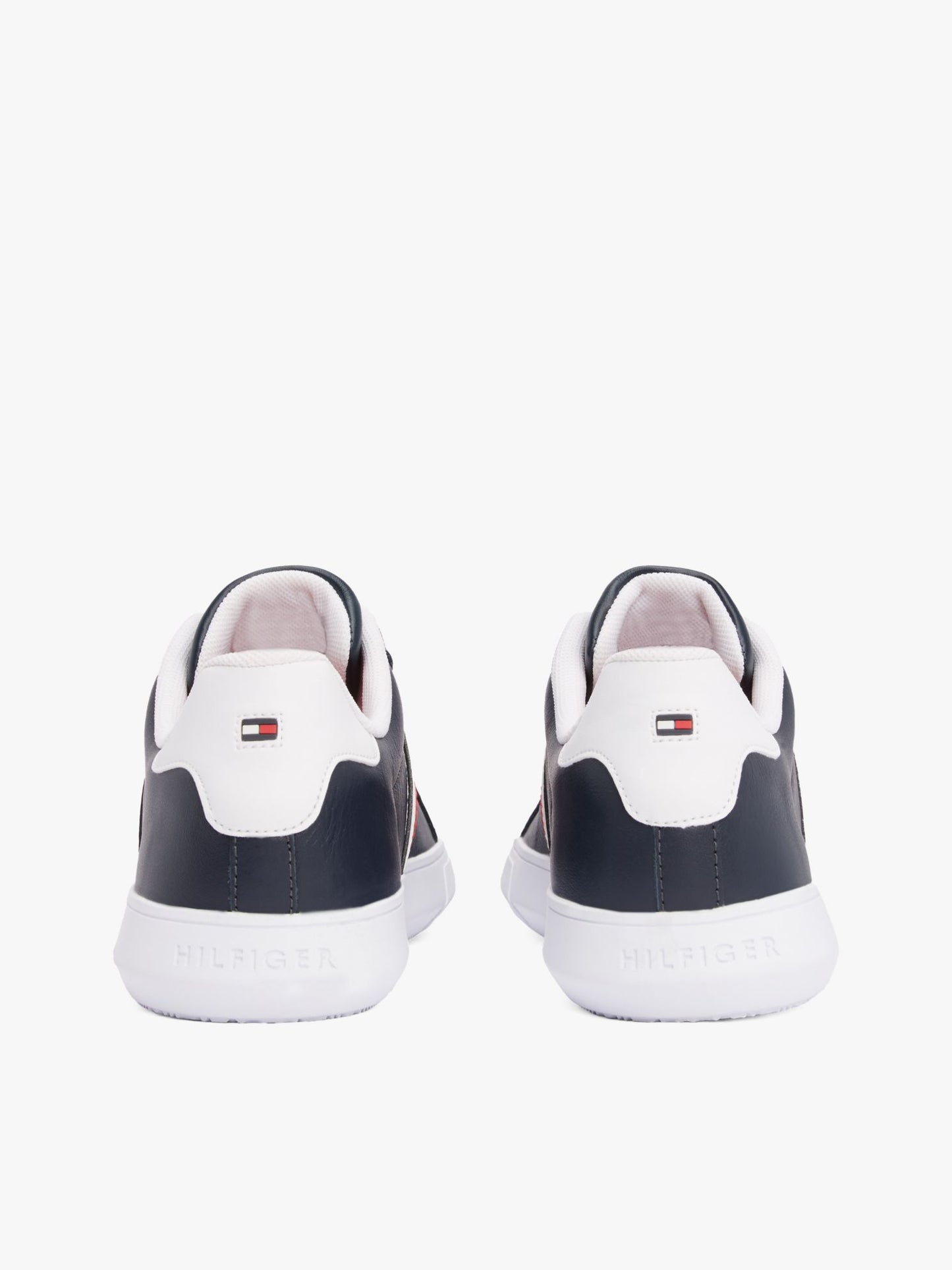 Tommy Hilfiger Stripe Leather Cupsole Sneaker