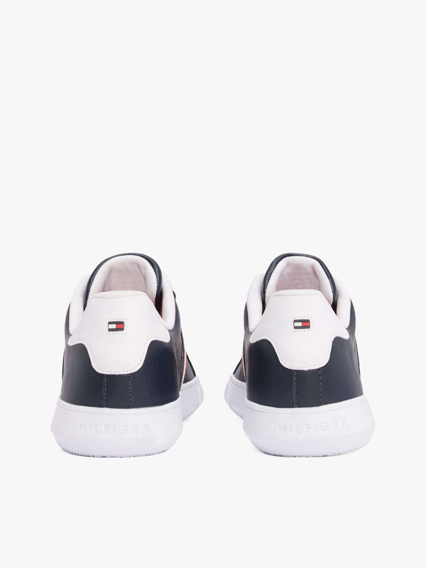Tommy Hilfiger Stripe Leather Cupsole Sneaker