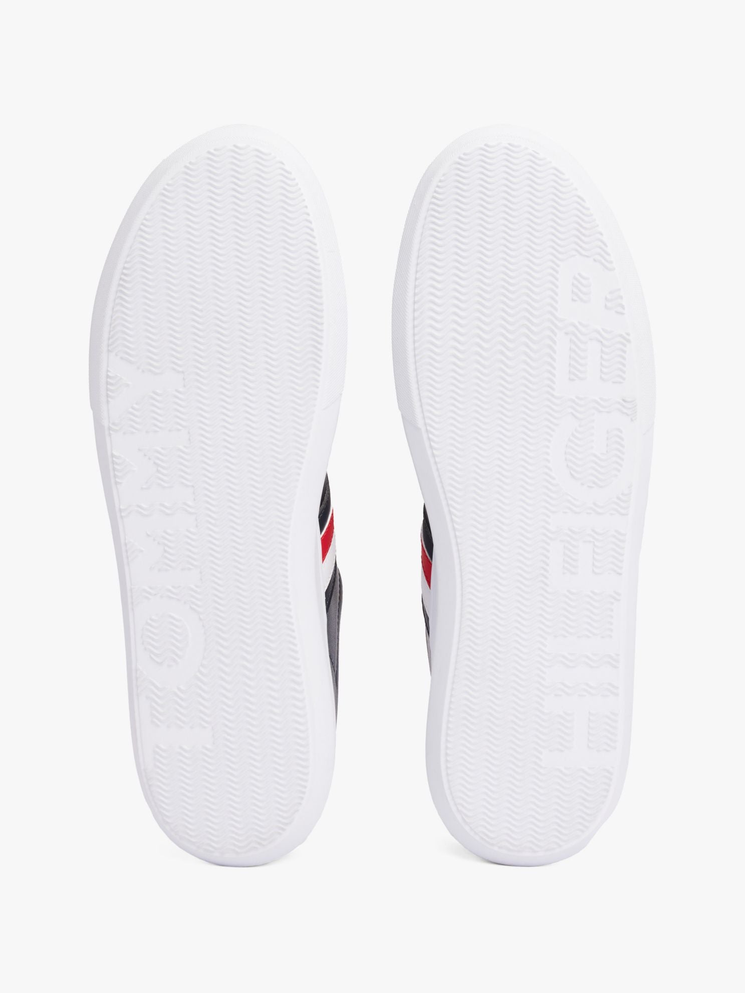 Tommy Hilfiger Stripe Leather Cupsole Sneaker
