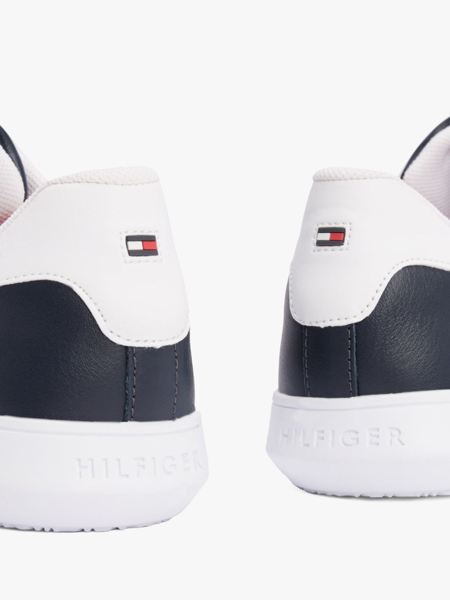 Tommy Hilfiger Stripe Leather Cupsole Sneaker
