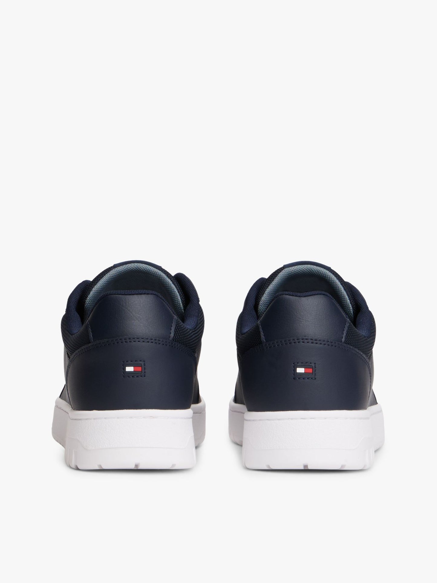 Tommy Hilfiger Mixed Media Leather Court Sneaker