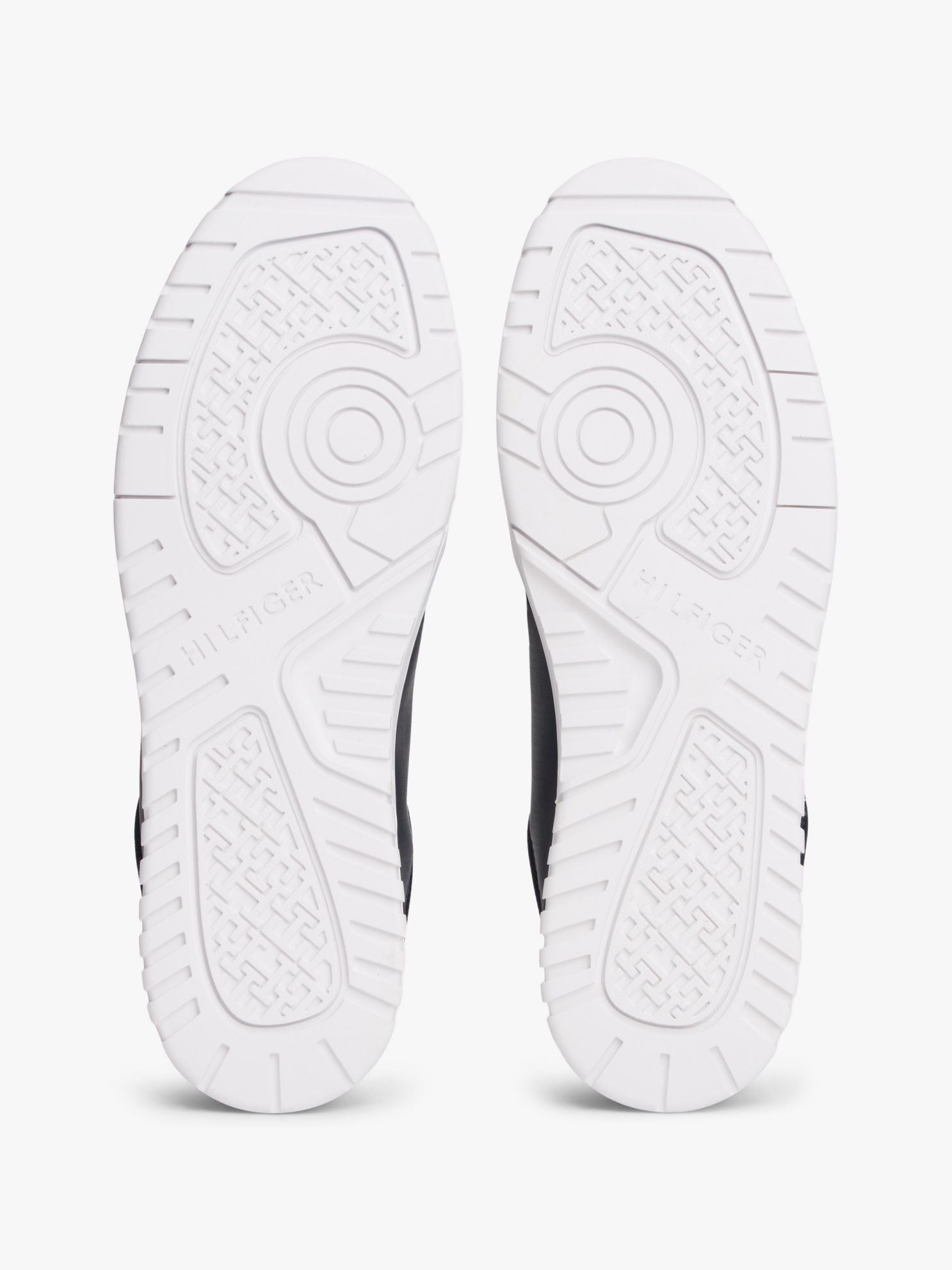 Tommy Hilfiger Mixed Media Leather Court Sneaker