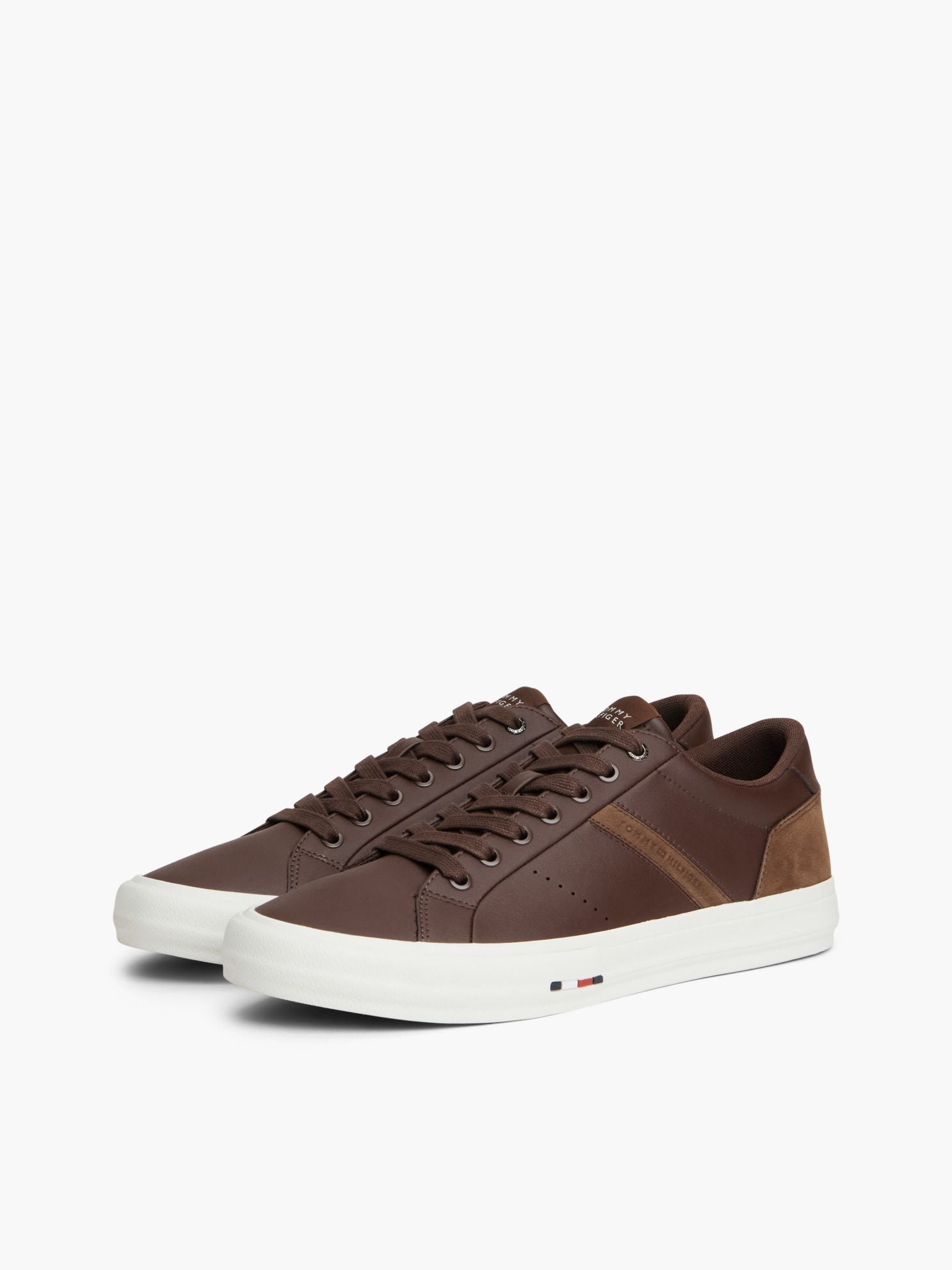 Tommy Hilfiger Tommy Logo Leather Sneaker