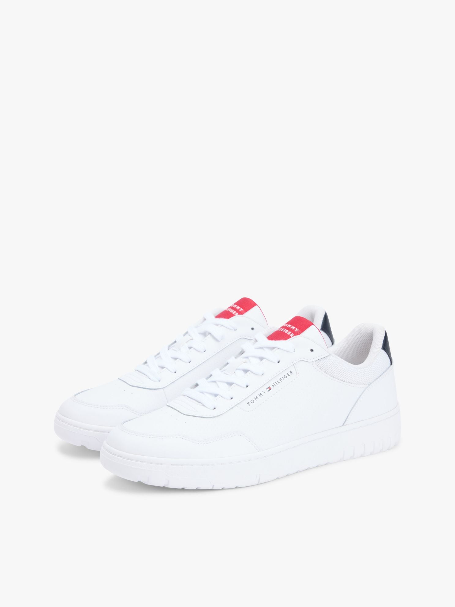 Tommy Hilfiger Lightweight Leather Mix Court Sneaker