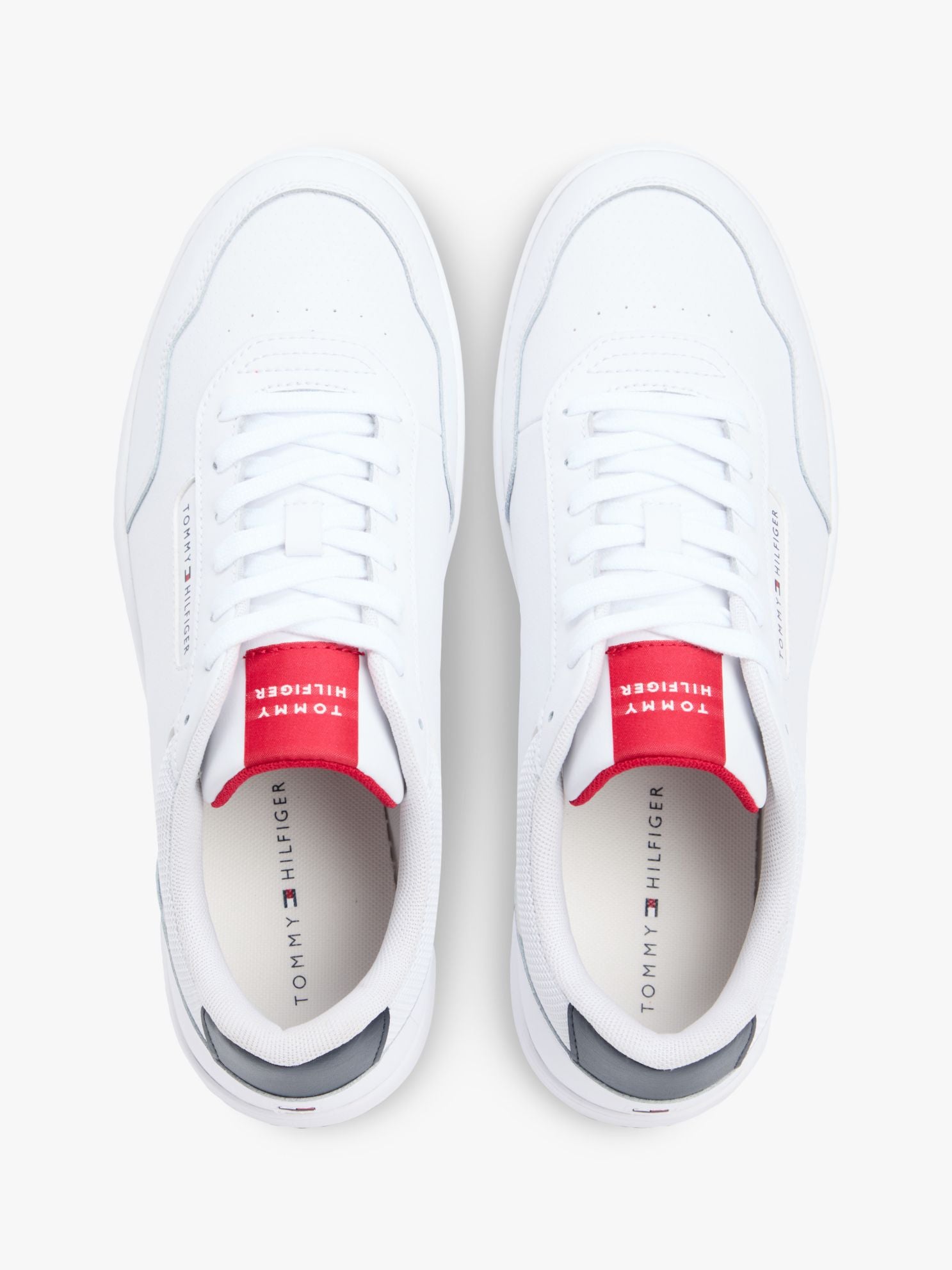 Tommy Hilfiger Lightweight Leather Mix Court Sneaker