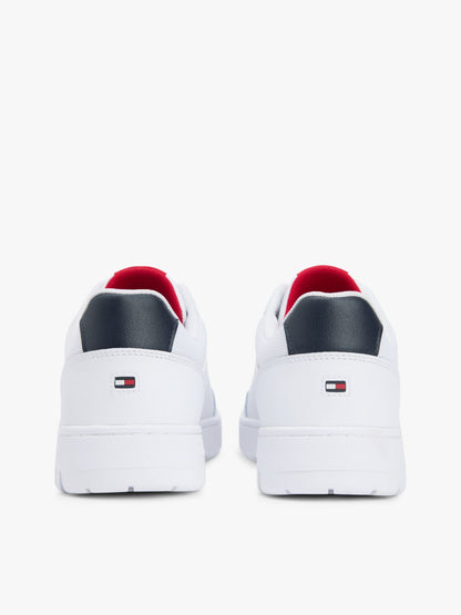 Tommy Hilfiger Lightweight Leather Mix Court Sneaker