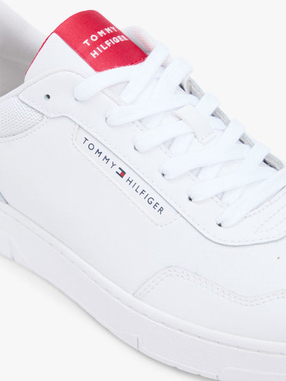 Tommy Hilfiger Lightweight Leather Mix Court Sneaker