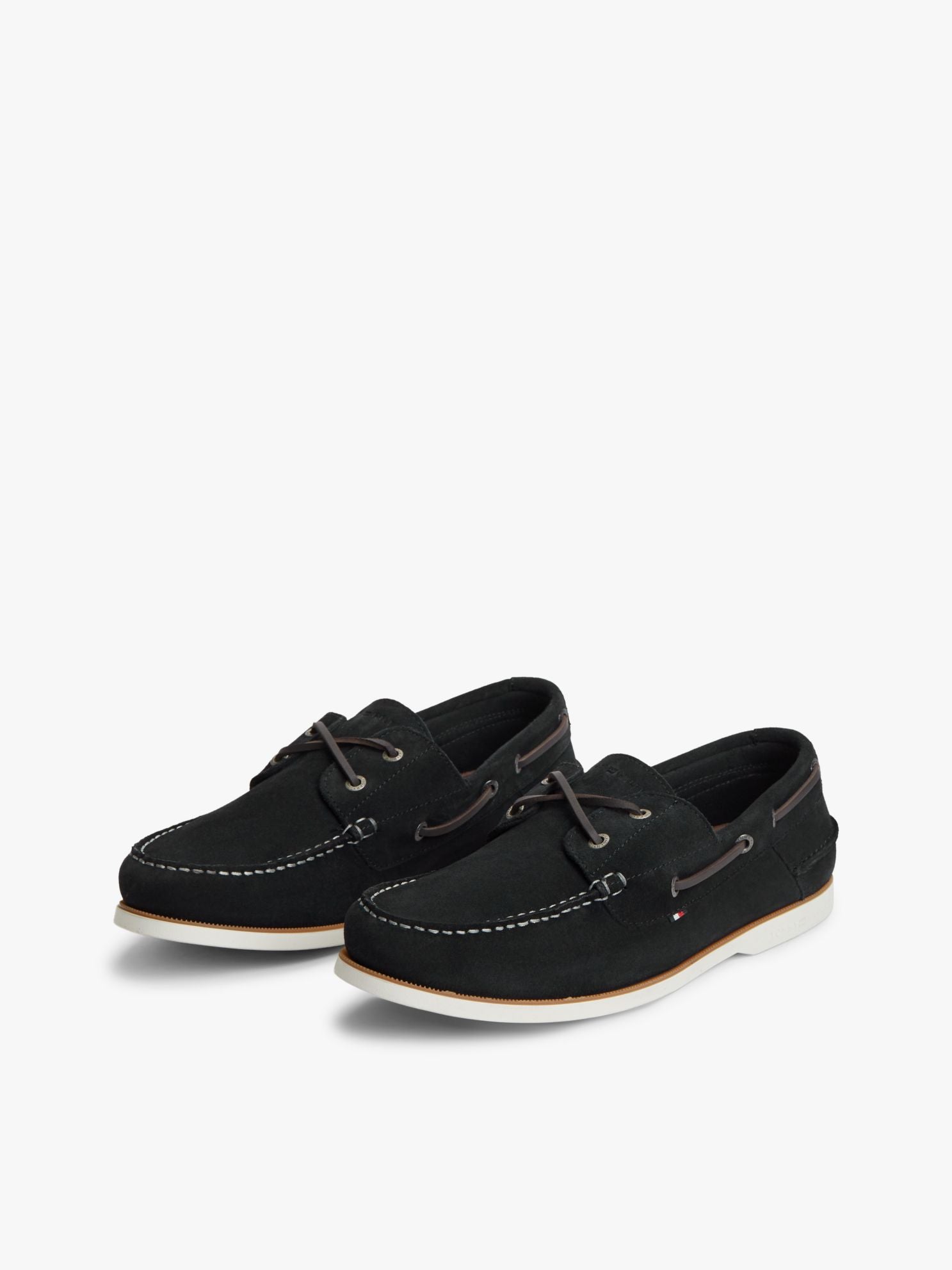 Tommy Hilfiger Suede Boat Shoes