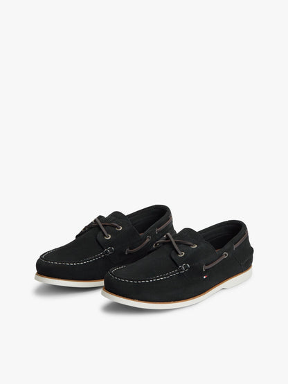 Tommy Hilfiger Suede Boat Shoes
