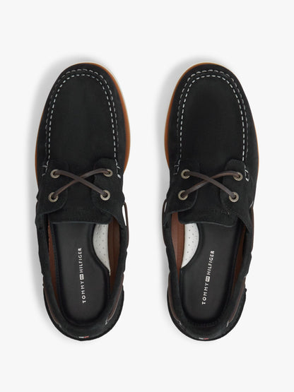 Tommy Hilfiger Suede Boat Shoes