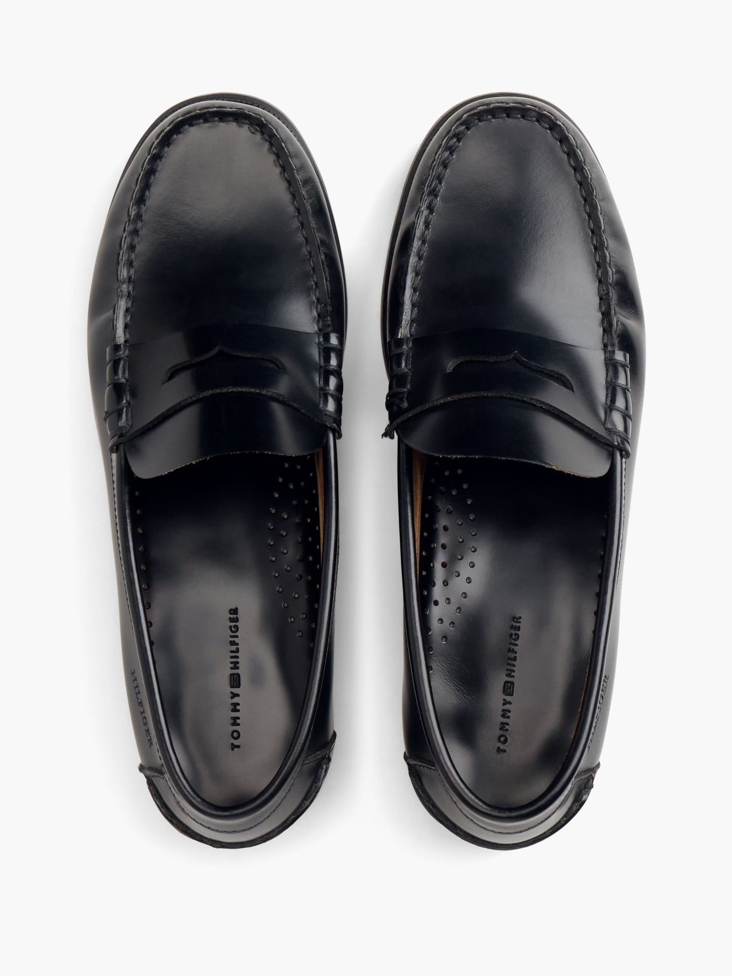 Tommy Hilfiger Leather Penny Loafer