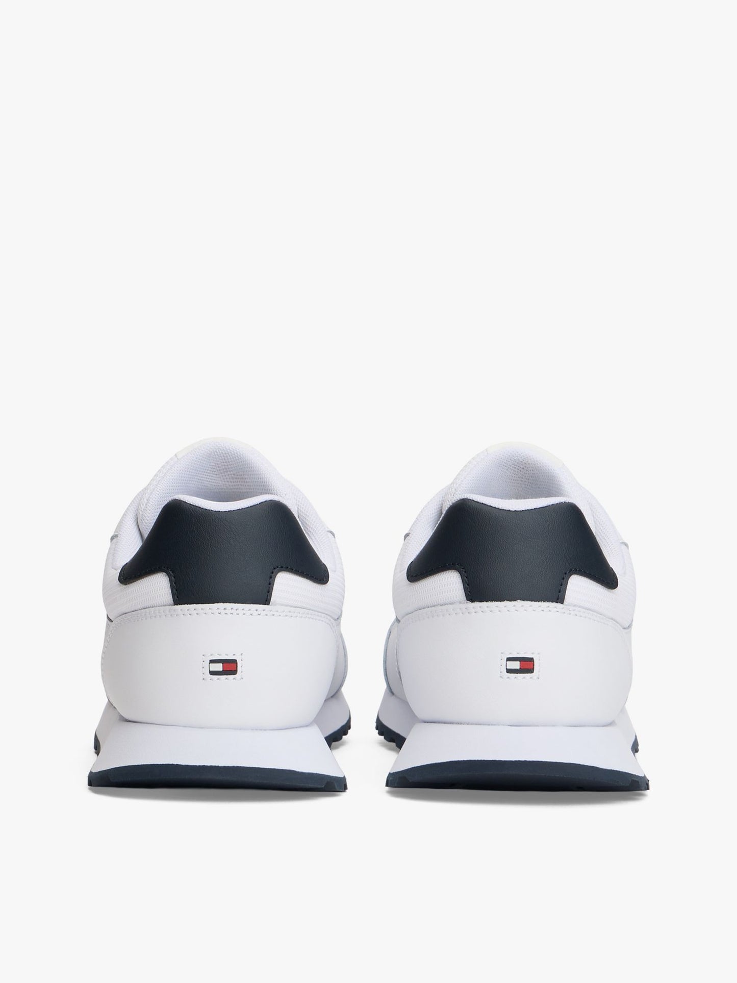 Tommy Hilfiger Signature Stripe Leather-Mix Sneaker