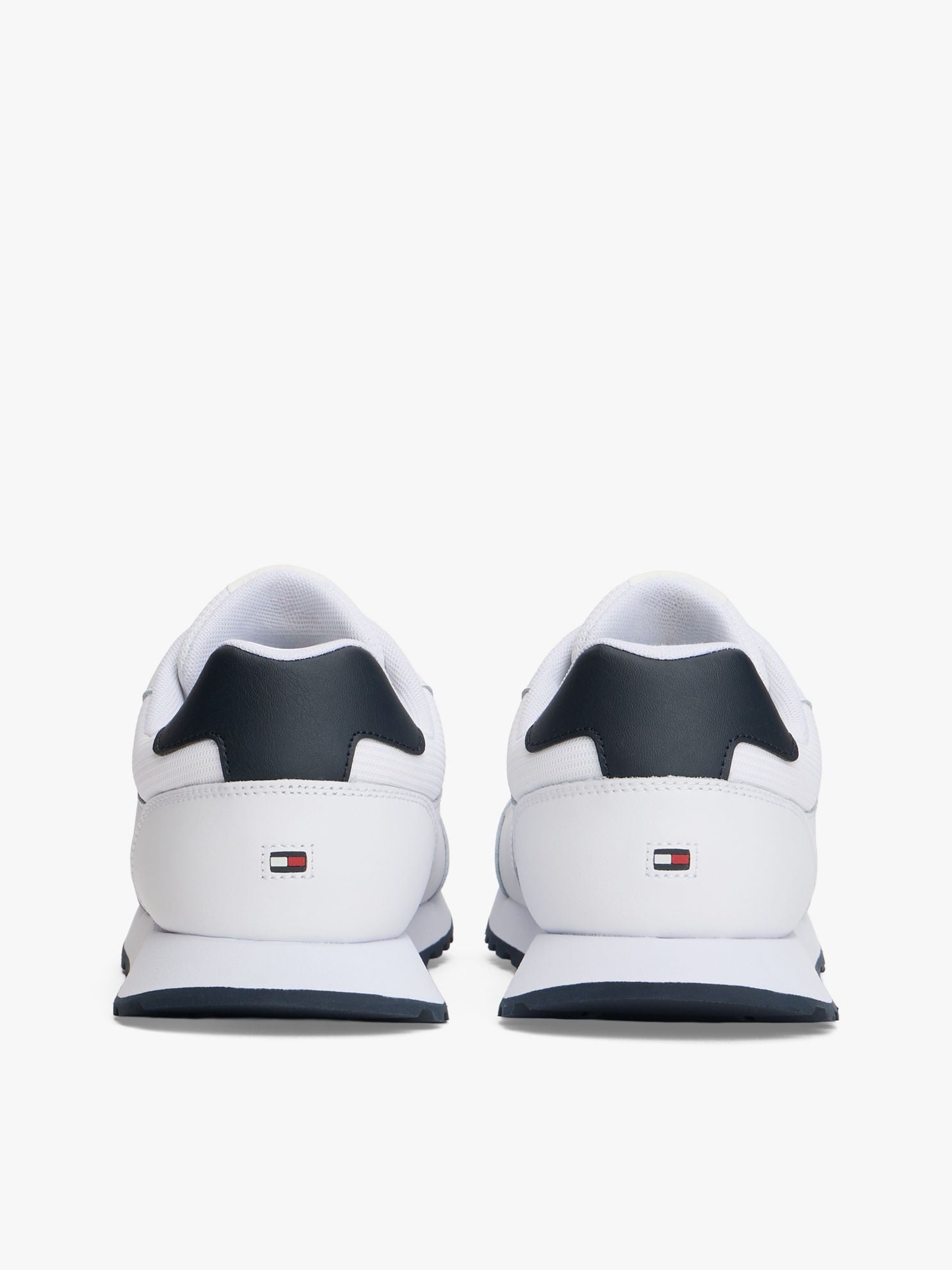Tommy Hilfiger Signature Stripe Leather-Mix Sneaker