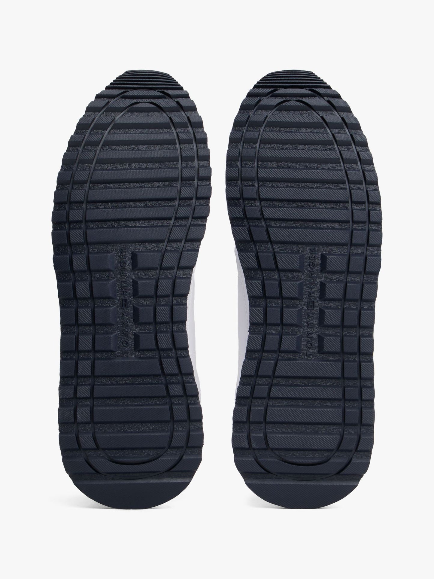Tommy Hilfiger Signature Stripe Leather-Mix Sneaker