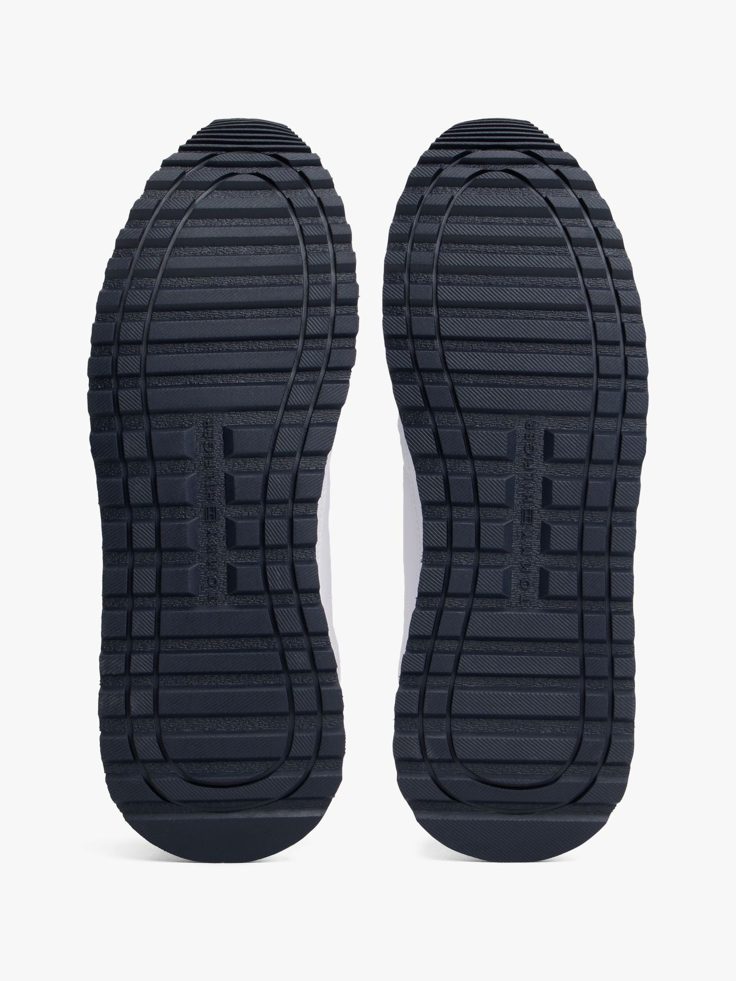 Tommy Hilfiger Signature Stripe Leather-Mix Sneaker