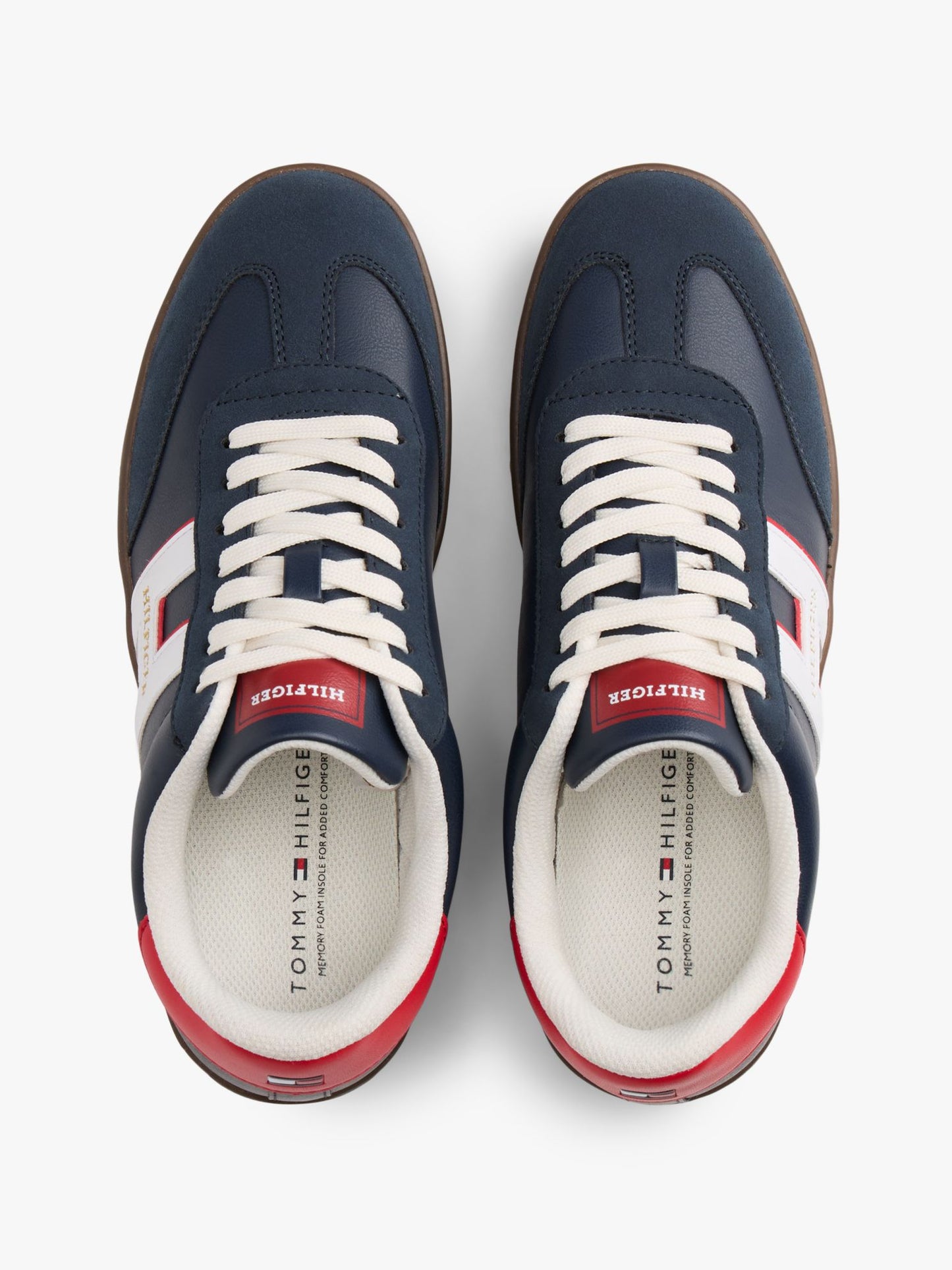Tommy Hilfiger Hilfiger Logo Mix Media Skater Sneaker