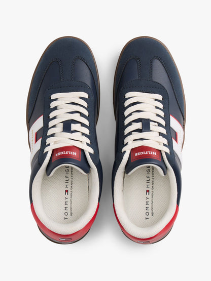 Tommy Hilfiger Hilfiger Logo Mix Media Skater Sneaker