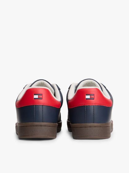 Tommy Hilfiger Hilfiger Logo Mix Media Skater Sneaker