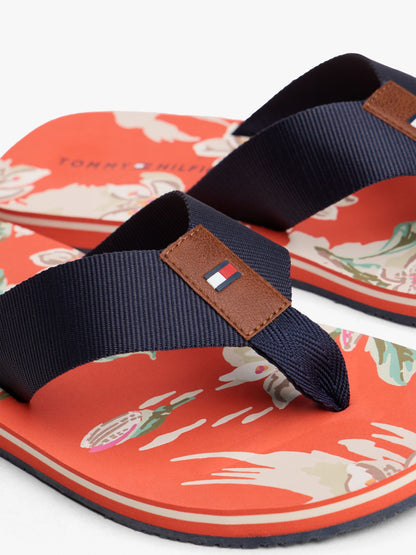 Tommy Hilfiger Floral Print Flip-Flop