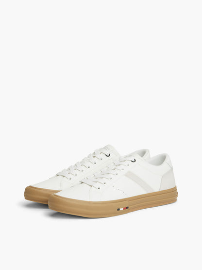 Tommy Hilfiger Tommy Logo Leather Sneaker