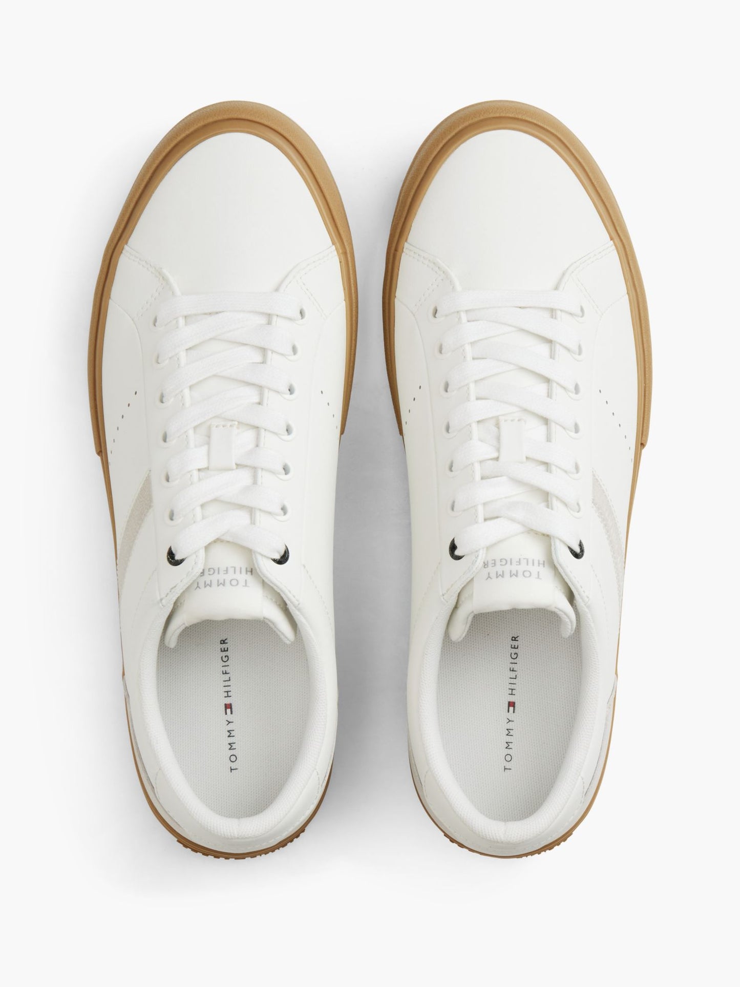 Tommy Hilfiger Tommy Logo Leather Sneaker