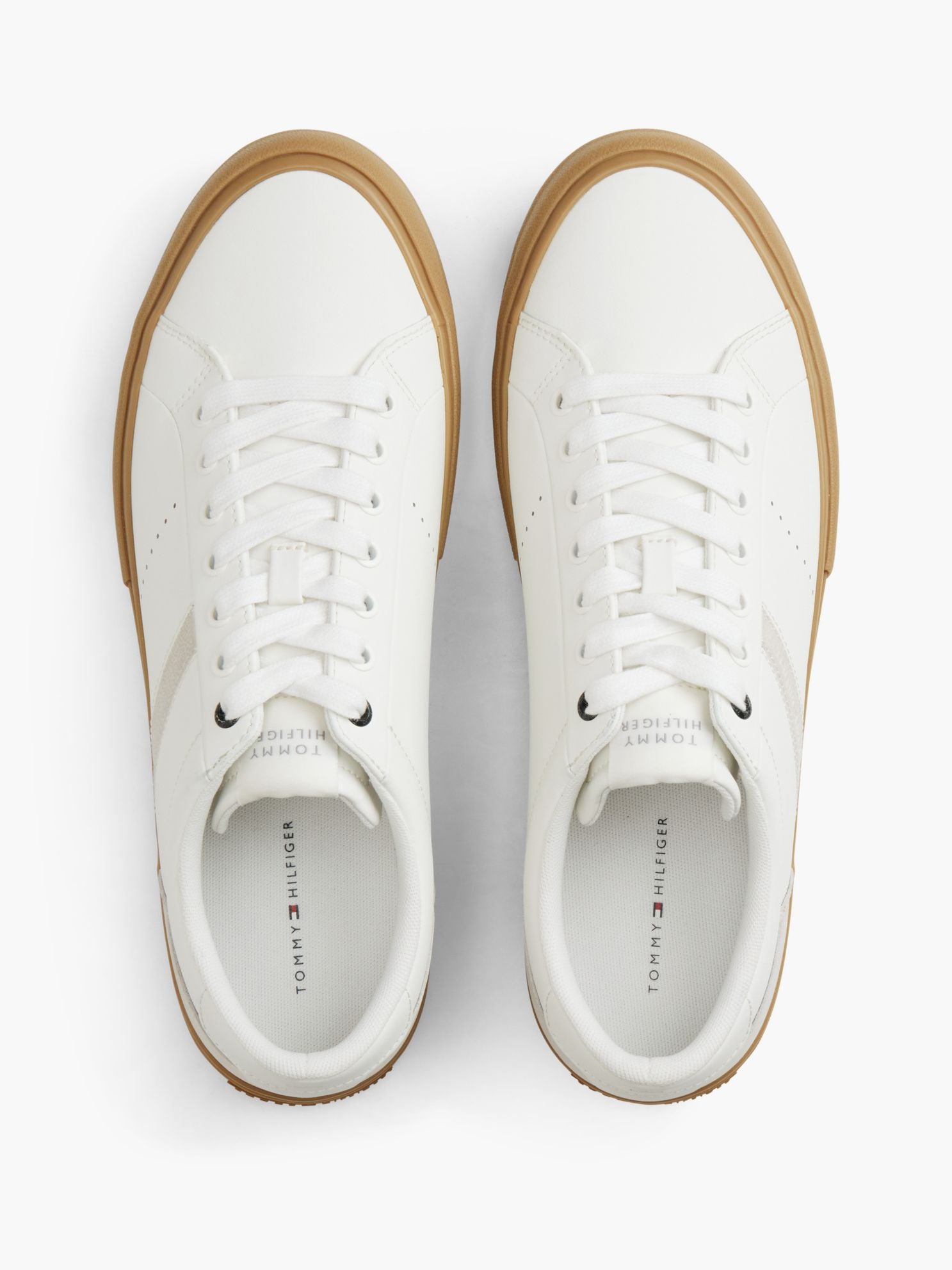 Tommy Hilfiger Tommy Logo Leather Sneaker