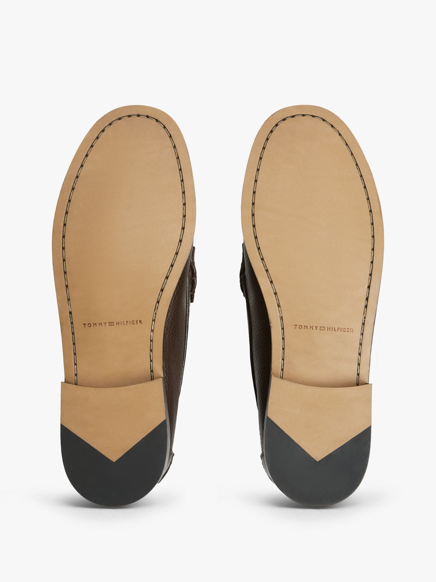 Tommy Hilfiger Pebbled Leather Penny Loafer