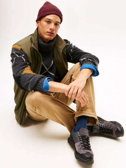 Tommy Hilfiger Water-Repellent Suede Tech Sneaker
