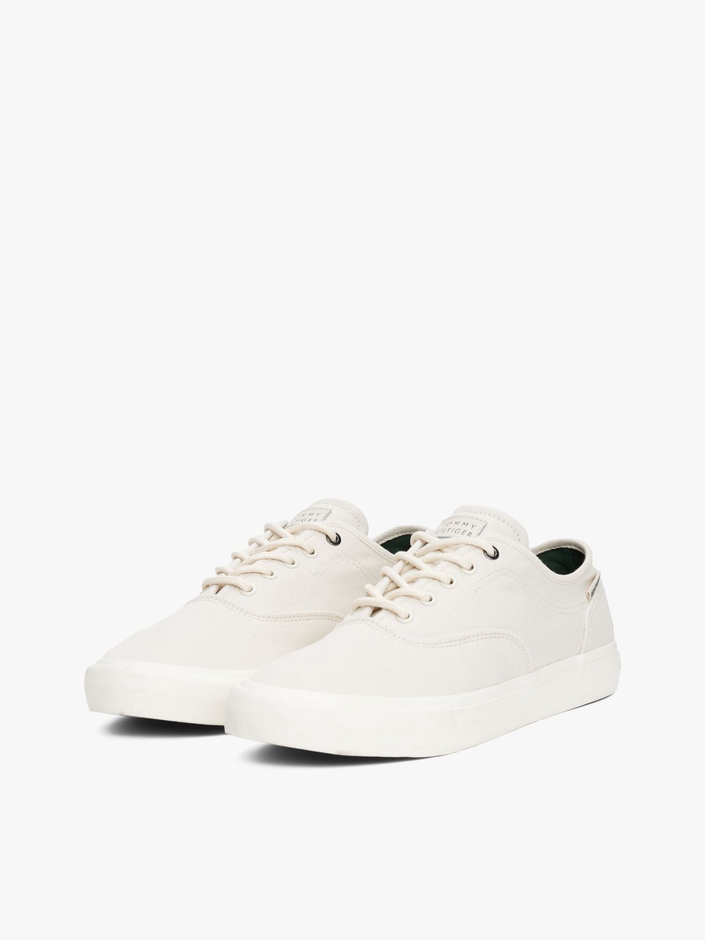 Tommy Hilfiger Embossed Logo Canvas Sneaker