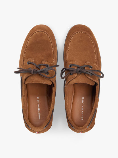 Tommy Hilfiger Flexible Suede Boat Shoe
