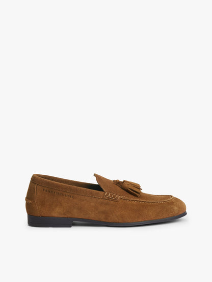 Tommy Hilfiger Flexible Suede Tassel Loafer