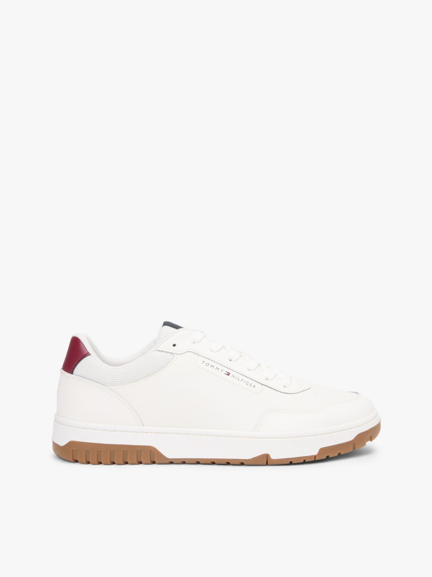 Tommy Hilfiger Leather Mix Low-Top Sneaker