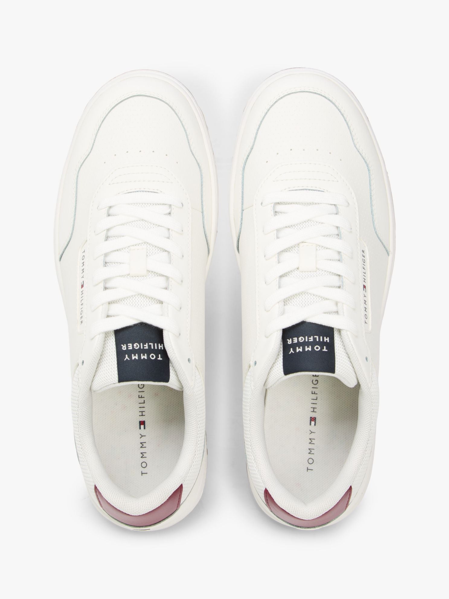 Tommy Hilfiger Leather Mix Low-Top Sneaker