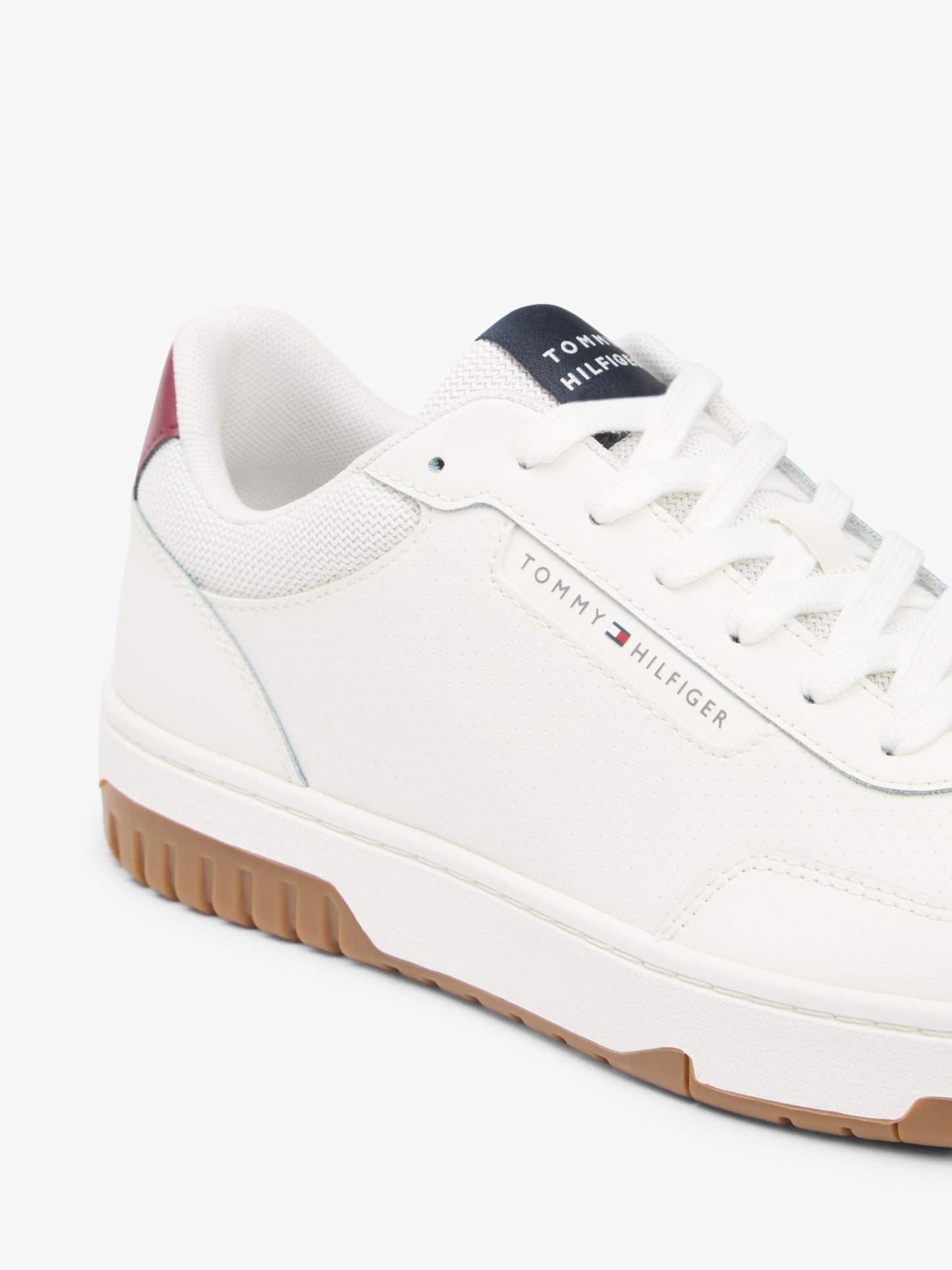Tommy Hilfiger Leather Mix Low-Top Sneaker