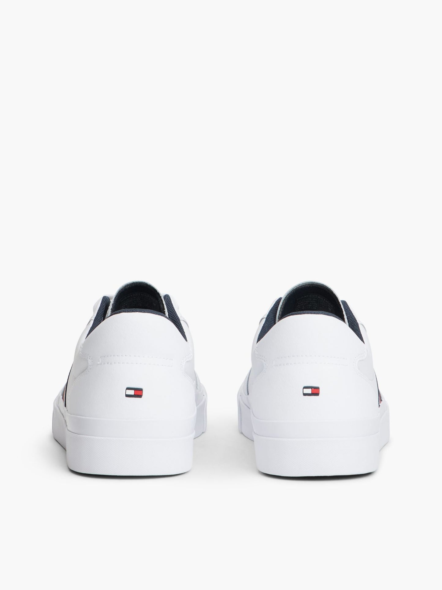 Tommy Hilfiger Signature Stripe Coated Leather Sneaker