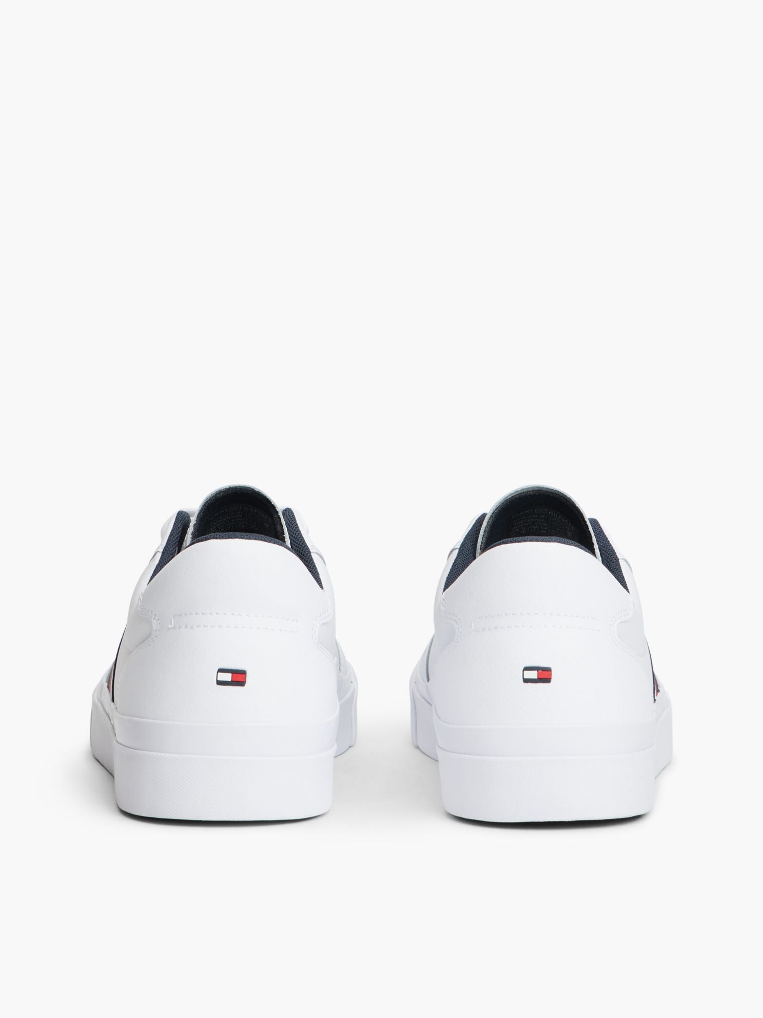 Tommy Hilfiger Signature Stripe Coated Leather Sneaker