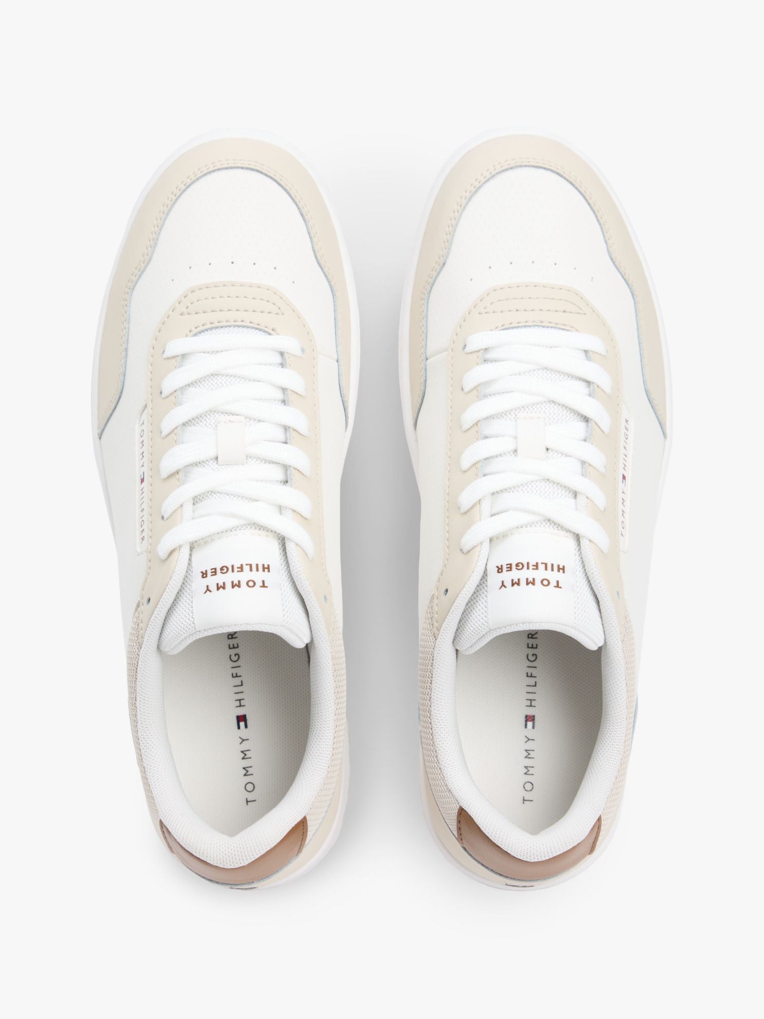 Tommy Hilfiger Leather Mix Low-Top Sneaker