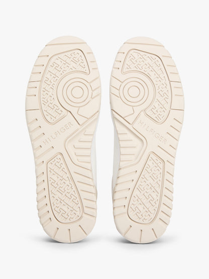 Tommy Hilfiger Leather Mix Low-Top Sneaker
