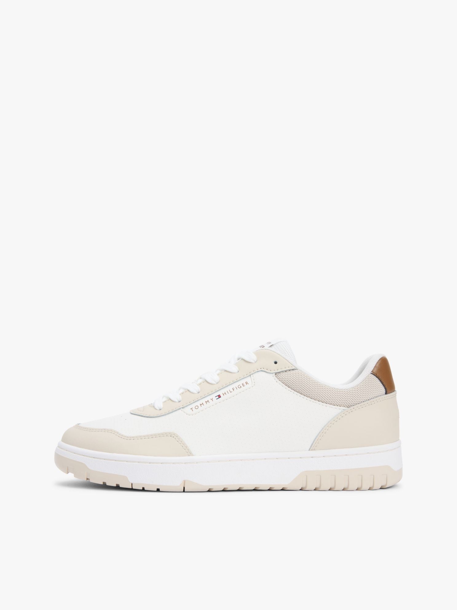 Tommy Hilfiger Leather Mix Low-Top Sneaker