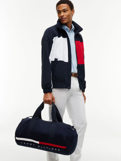 Tommy Hilfiger Flag Stripe Logo Duffel Bag