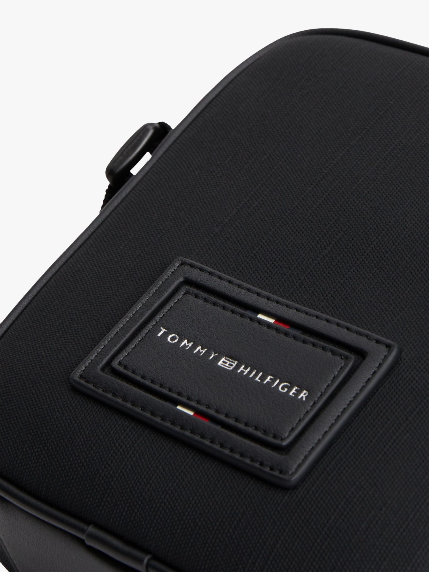 Tommy Hilfiger Hilfiger Logo Textured Mini Reporter Bag