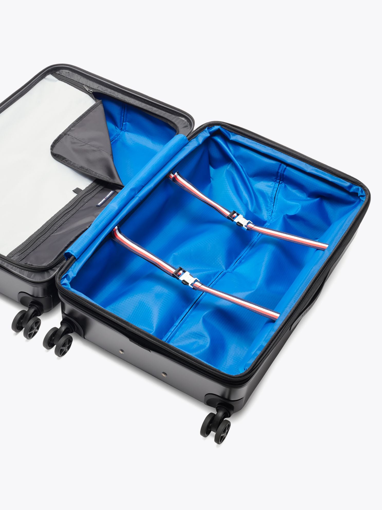 Tommy Hilfiger 28" Colorblock Hardcase Spinner Luggage