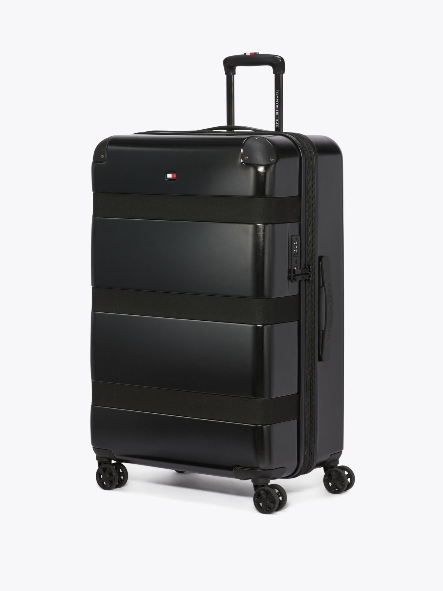 Tommy Hilfiger 28" Colorblock Hardcase Spinner Luggage