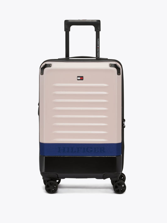Tommy Hilfiger 21" Colorblock Hardcase Spinner Luggage