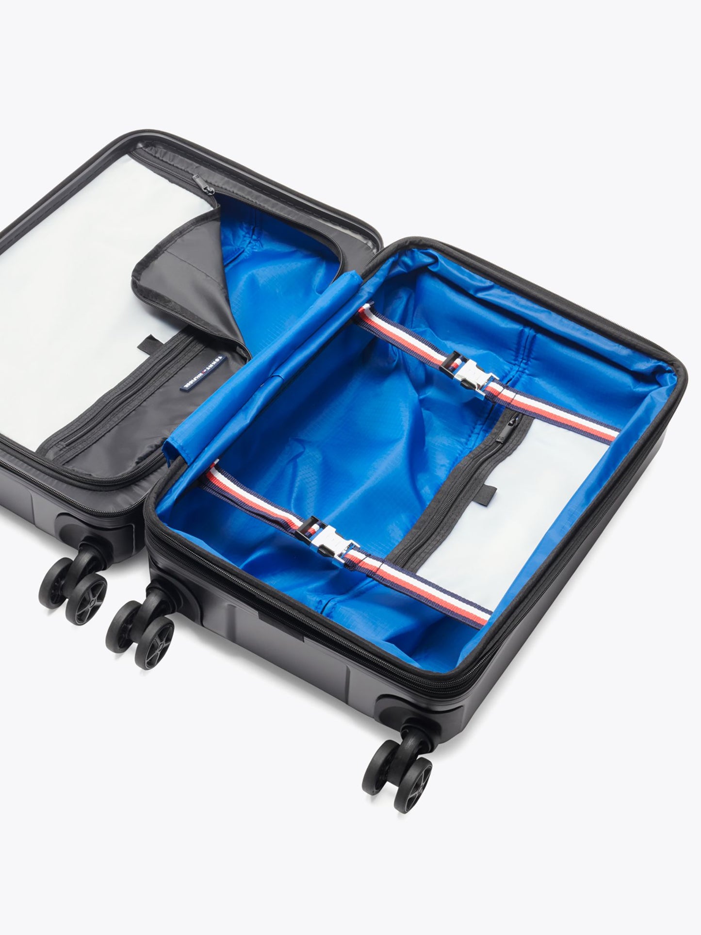 Tommy Hilfiger 21" Colorblock Hardcase Spinner Luggage