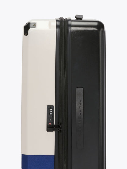 Tommy Hilfiger 28" Two-Tone Hardcase Spinner Luggage