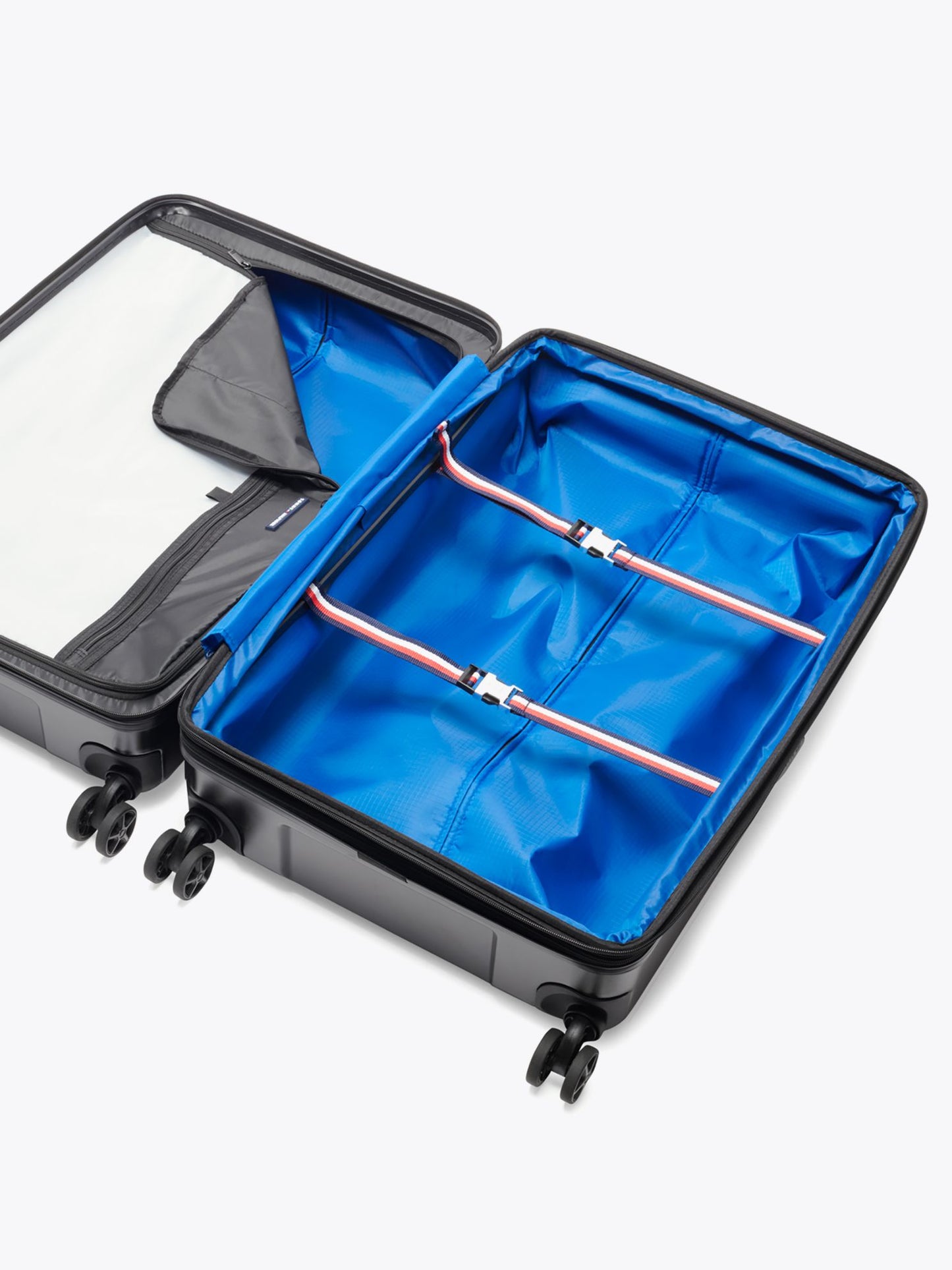 Tommy Hilfiger 28" Two-Tone Hardcase Spinner Luggage