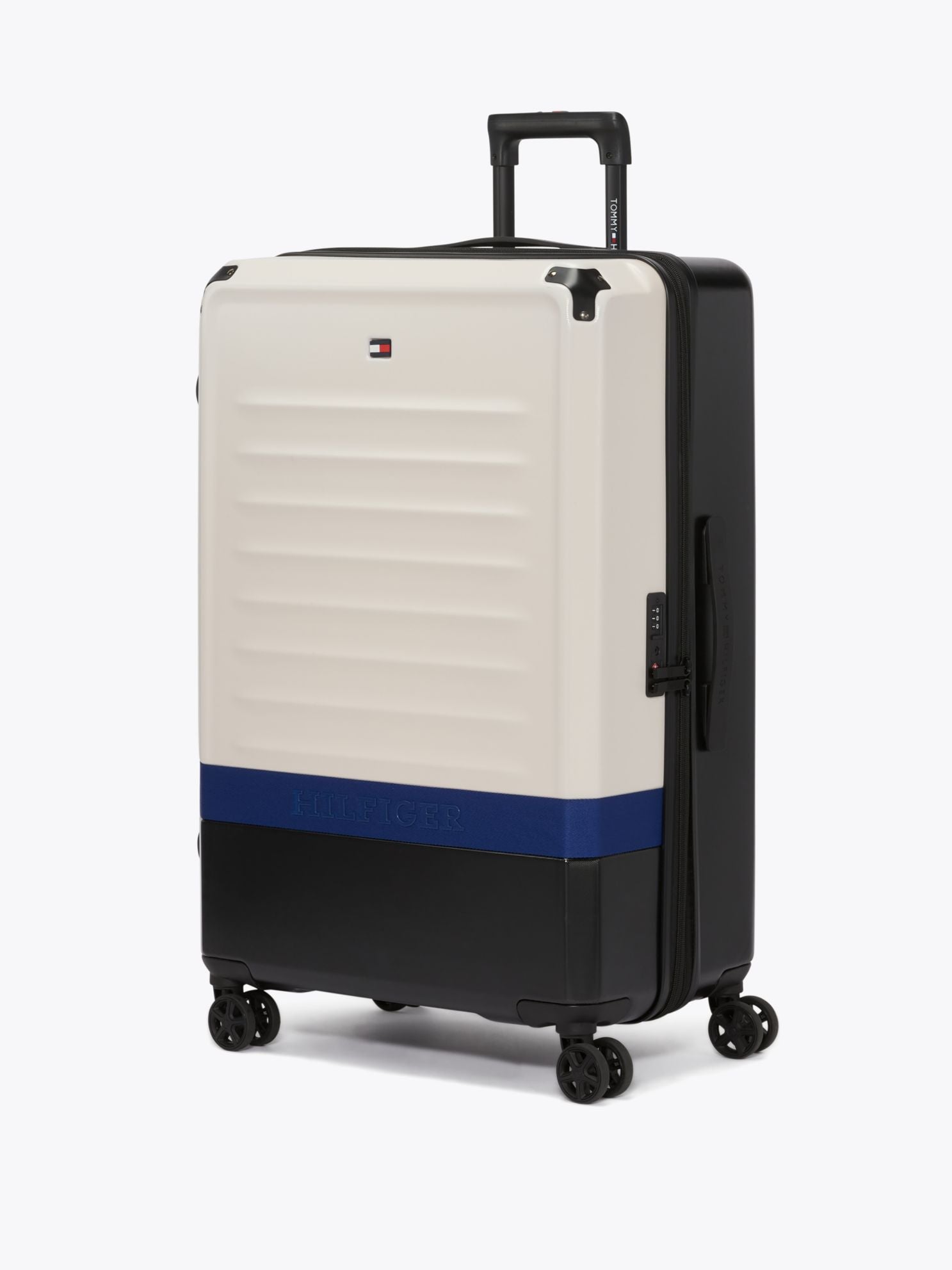 Tommy Hilfiger 28" Two-Tone Hardcase Spinner Luggage